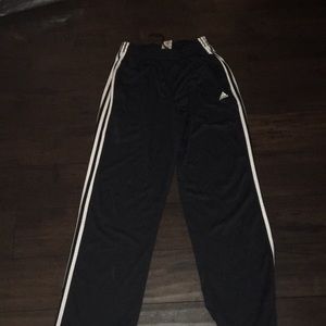 Adidas wide leg track pants